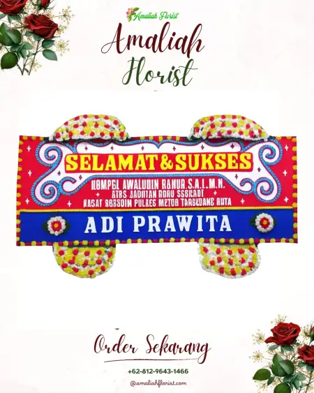 Papan Bunga Ucapan Selamat Panenjoan
